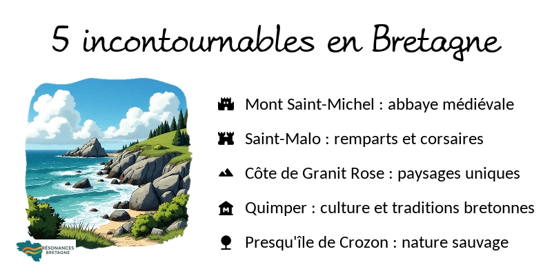 5 Spots à découvrir en Bretagne lors d’un road trip de quelques jours